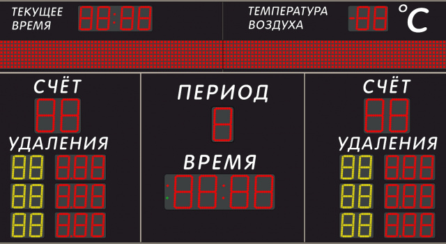 Электронное хоккейное табло